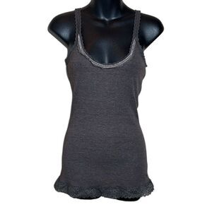 Abercrombie & fitch vintage y2k women’s large tank top velvet Elena Gilbert